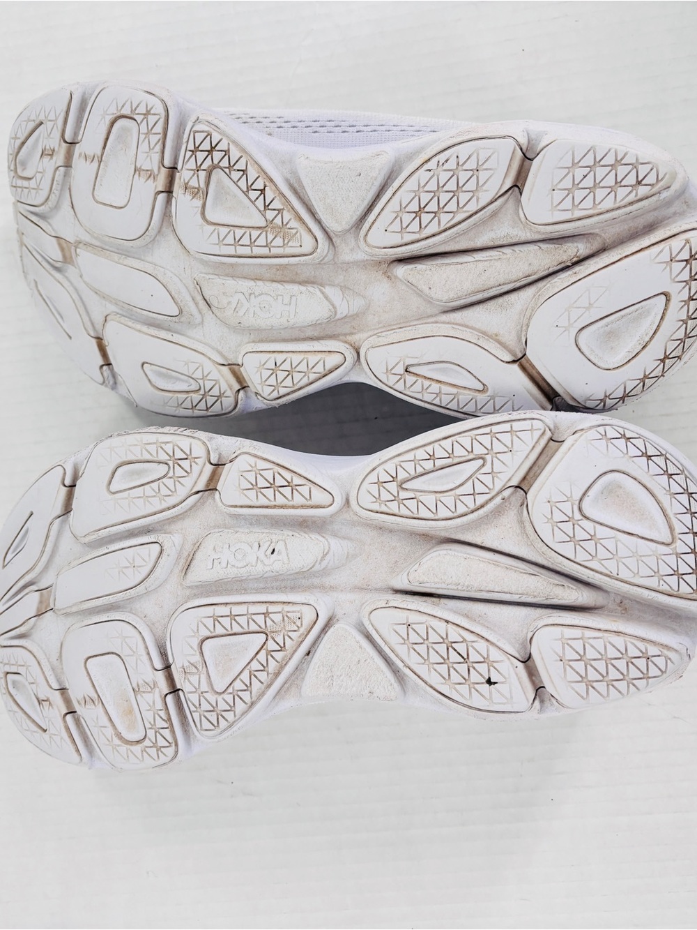 Hoka Running shoes white size 10.5B - Picture 10 of 11